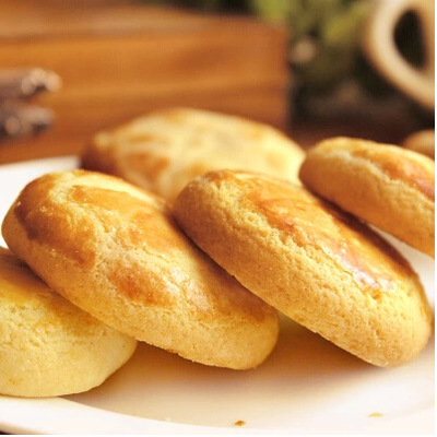 總代理3月爆品 友享爆醬曲奇牛奶蛋羹味西式糕點(diǎn)